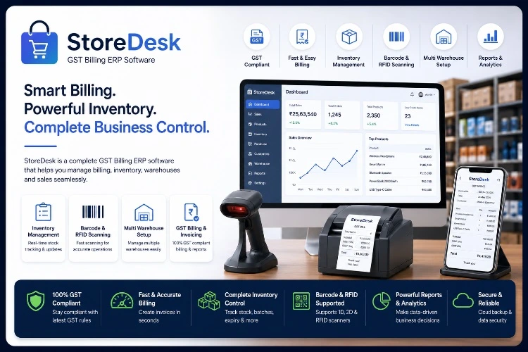 StoreDesk - Billing ERP